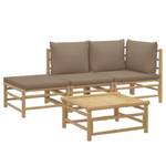 Garten-Lounge-Set 3028491-1 (4-teilig) Braun - Taupe