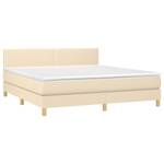 Boxspringbett 3017288-4 Creme - Breite: 160 cm