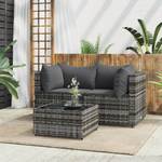 Garten-Lounge-Set 3029629-5 (3-teilig) Grau