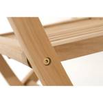 2er-Set Gartenstühle aus Teakholz Braun - Massivholz - Holzart/Dekor - 60 x 99 x 50 cm