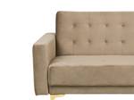 3-Sitzer Sofa ABERDEEN Beige - Gold