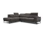 Ecksofa Avena 5-Sitzer Dunkelbraun