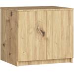 Surmeuble pour Armoire S60 2P CLP Chêne clair