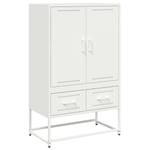 Highboard DE8811 Weiß - Metall - 39 x 112 x 68 cm