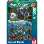 Puzzle Teile Wasserfall 1000