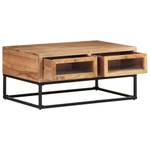 Couchtisch D804 Braun - Massivholz - 60 x 40 x 90 cm