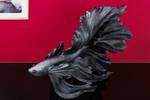 Deko Figur CROWNTAIL Schwarz