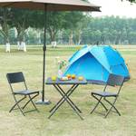 Table de camping pliante Mark 78 x 74 x 78 cm