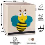 Lifeney Aufbewahrungsbox mit Motiv Biene