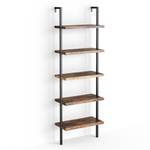 Bücherregal Ava 32098 Braun - Holzwerkstoff - 61 x 183 x 30 cm