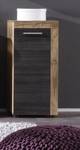 Commode Mancunboom Marron - En partie en bois massif - 36 x 81 x 31 cm