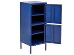 Armoire de bureau HURON Bleu - Bleu marine