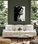 Tableau Canvas VISAGE De Femme Portrait 40 x 60 x 60 cm