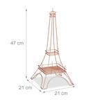 Présentoir à bijoux tour Eiffel Cuivre