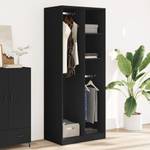 Kleiderschrank 298537-4 Schwarz - Breite: 80 cm