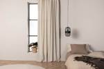 Vorhang Elma 2er Set Beige - Tiefe: 240 cm