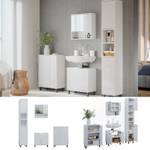 Mobilier de salle de bains Agasta Blanc