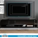 TV-Schrank ohne Schwarz 180 ALYX LED cm