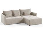 Ecksofa Leno L Beige