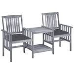 Salon de jardin (lot de 3) 3008897 Anthracite