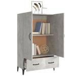 Highboard DE5520 Steingrau