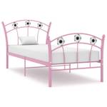 Bettrahmen 3010033 Pink - Metall - 96 x 101 x 208 cm