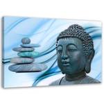 Bilder Buddha Steine Zen Spa Feng Shui 100 x 70 cm