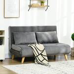 Doppelschlafsofa 839-874V00GY Grau - Textil - 78 x 79 x 130 cm