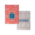 Patience Torchon (2 pièces) Textile - 70 x 50 x 1 cm