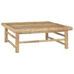 Table de jardin 3007512 Blanc - Bambou - 65 x 30 x 65 cm