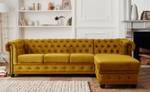 Ecksofa WILLIAM Gelb