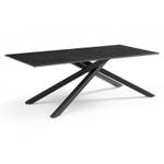 Table basse 120x60cm céramique INDIANA05 Noir - Céramique - 120 x 45 x 60 cm