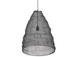 Lampe suspension PARBATI Noir - Métal - 46 x 180 x 46 cm