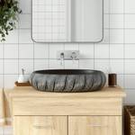 Aufsatzwaschbecken AW952 Grau - 40 x 15 x 59 cm - Porzellan