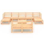 Garten-Lounge-Set (10-teilig) 3009744-2 Holz