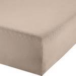 Boxspringbett-Spannbettlaken 111478 Beige - 120-130 x 200-220 cm