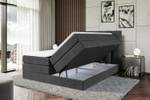 Boxspringbett BOXI1 KING Schwarz - Breite: 140 cm