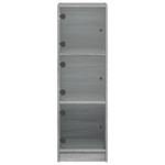 Highboard DE3017 Eiche Grau Dekor