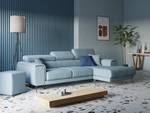 Fusion Ecksofa Pastellblau