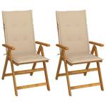 Gartenstuhl (2er Set) 3016489-1 Beige