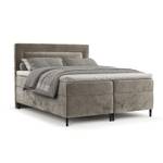 Boxspringbett Noble Bonellfederkern Beige - Breite: 200 cm