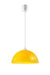 Dome Pendentif Jaune