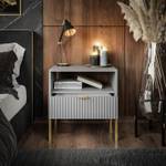 Nachttisch CORTADO GOLD S54 Grau