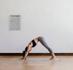 Leinwand 60x40 Yoga-Regeln