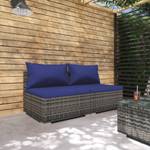 Garten-Lounge-Set (2-teilig) 3013629-11 Blau - Dunkelblau - Grau