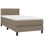 Boxspringbett 3017287-17 Taupe - 80 x 203 cm