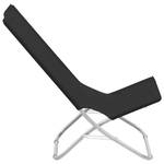 Chaise de plage (lot de 2) 3005001 Noir