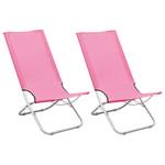 Chaise de plage (lot de 2) 3005001 Rose foncé