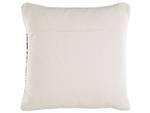 Coussin décoratif KOTURE Noir - Doré - Blanc - Fibres naturelles - 45 x 12 x 45 cm