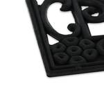 Fußmatte Gummi Schwarz - Kunststoff - 60 x 1 x 40 cm